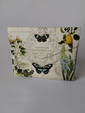 Paula Scaletta Butterfly Birds Stationary - Flowers Fruit Note Cards - Partial